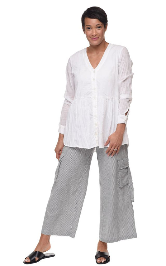 CV1150 Rosalinda Top in White*