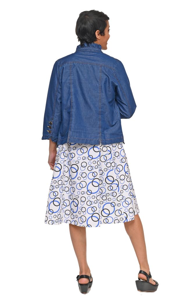 CV656 Poppie Dress in Blue Unity*