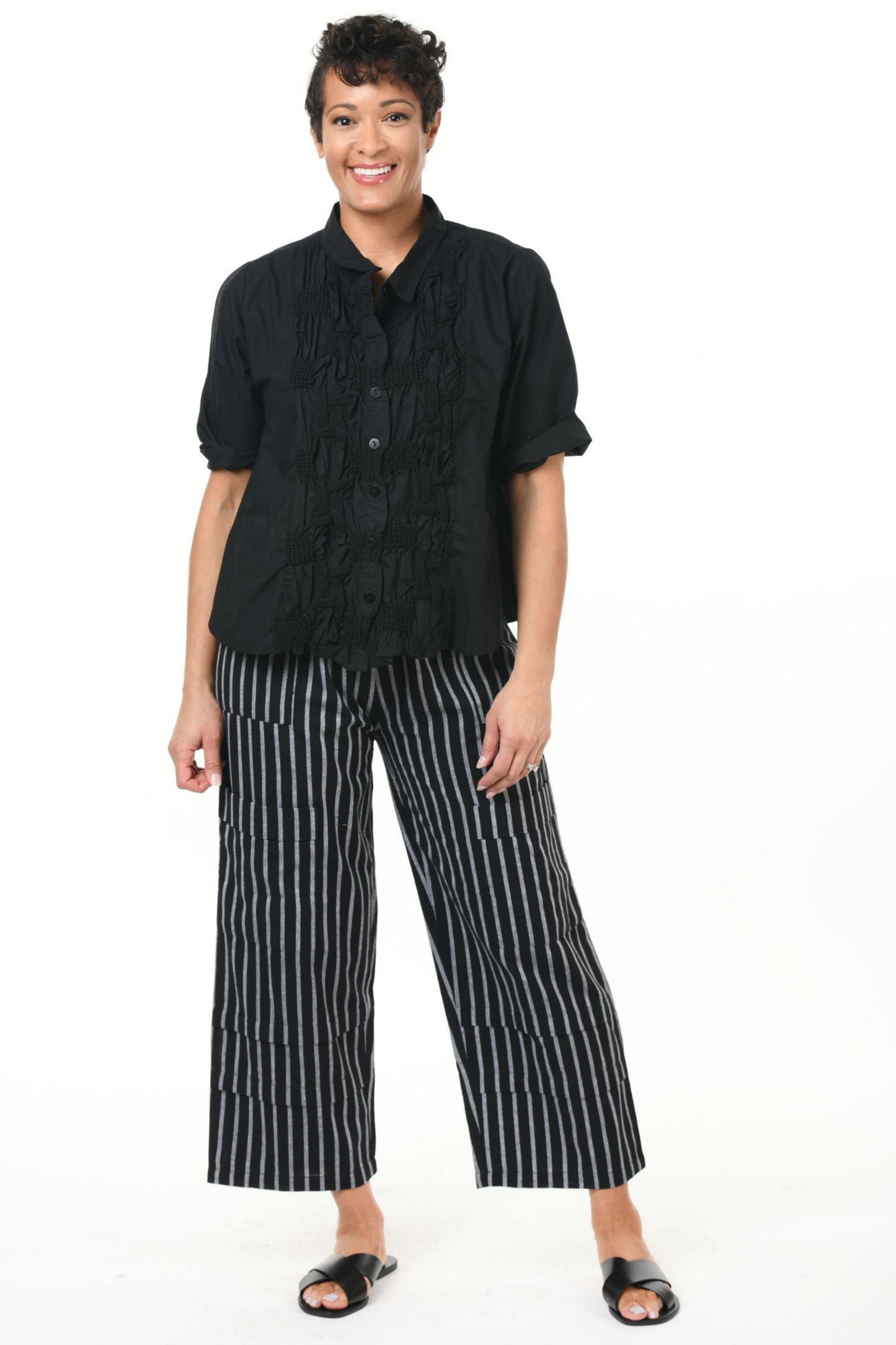 CV143 Metro Pant in Somerset Stripe