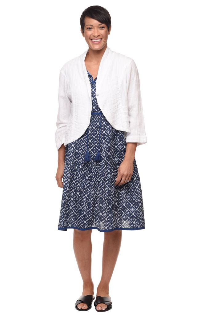 CV1165 Bowman Dress in Tile