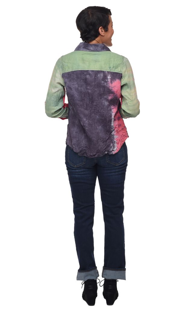 FINAL SALE CV1087 Gretchen Button Down in Bali**