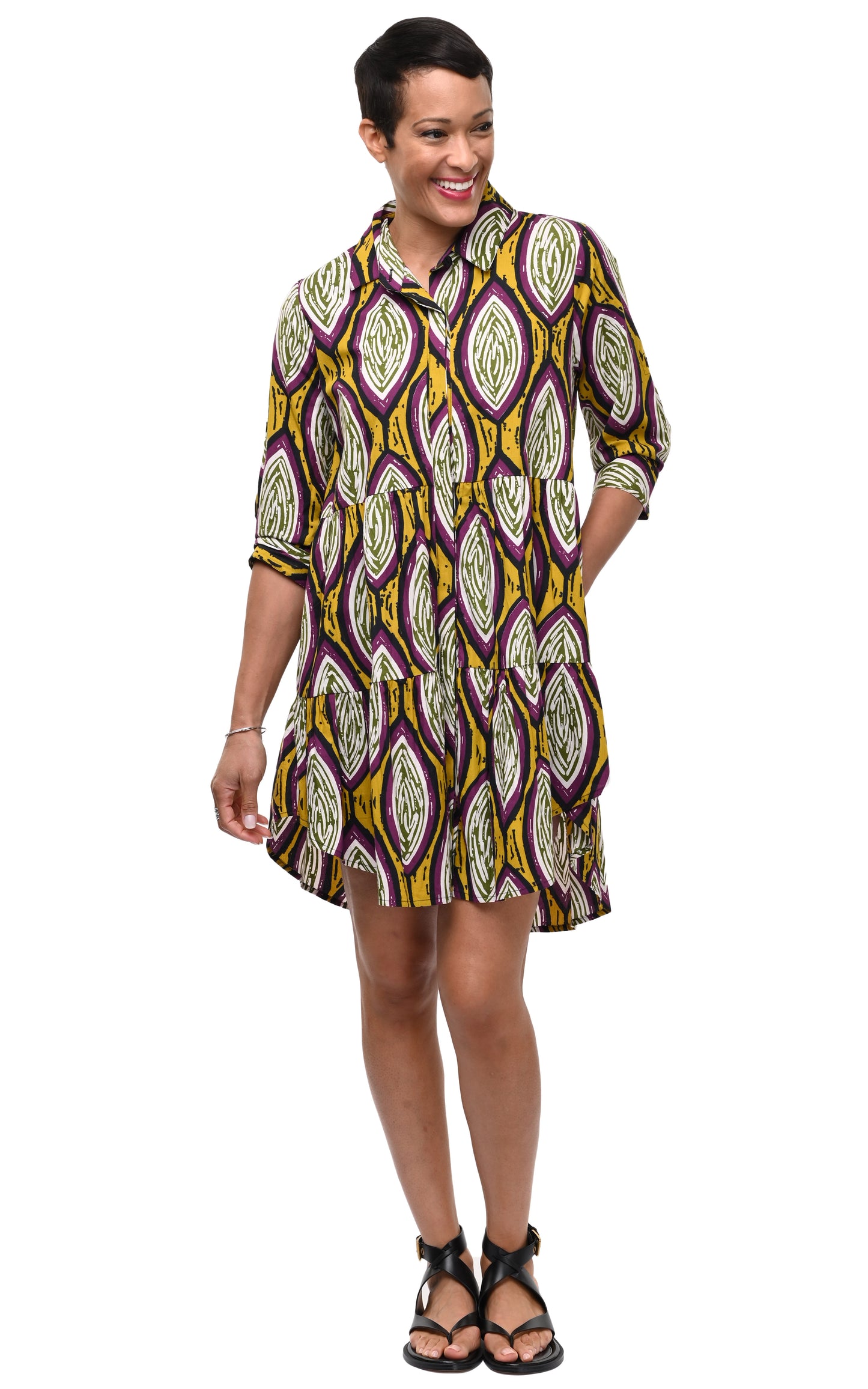 CV1013 Celine Dress in Almonds*