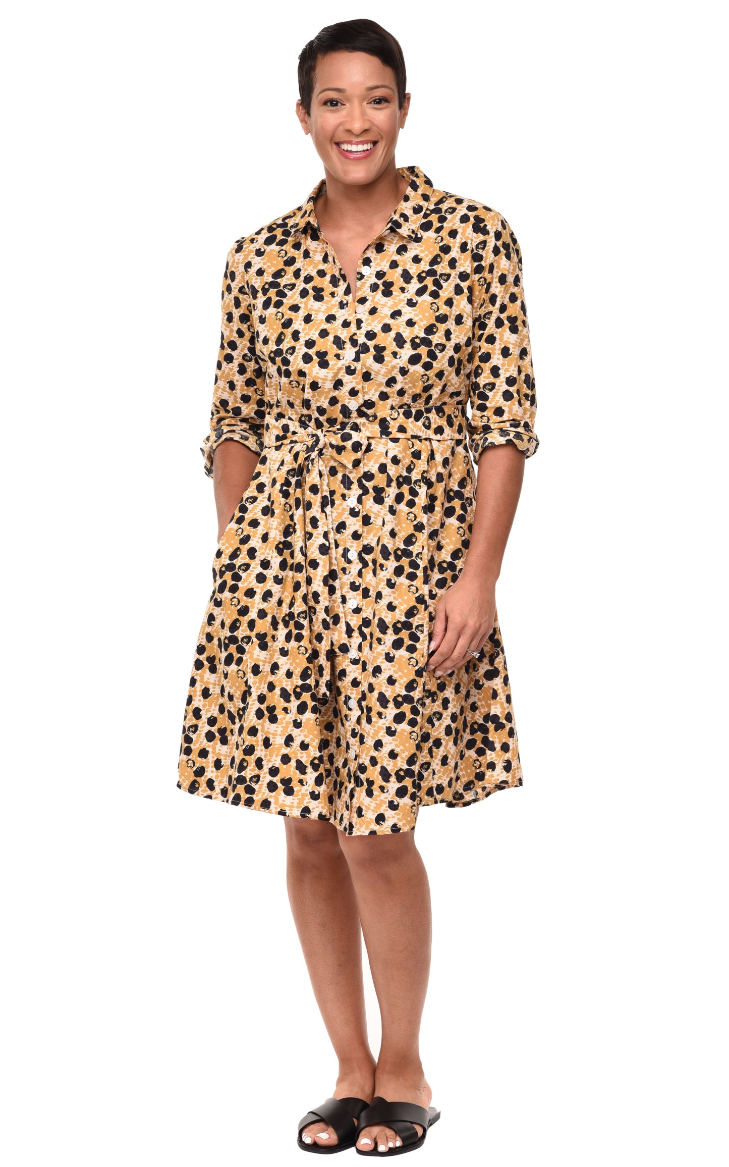 FINAL SALE CV1118 Shira Dress in Fall into Spring*