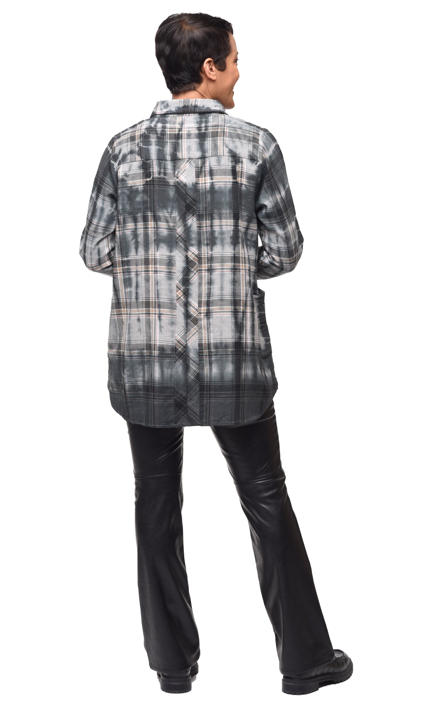 FINAL SALE CV1126 Brenda Top in Newbridge Flannel*