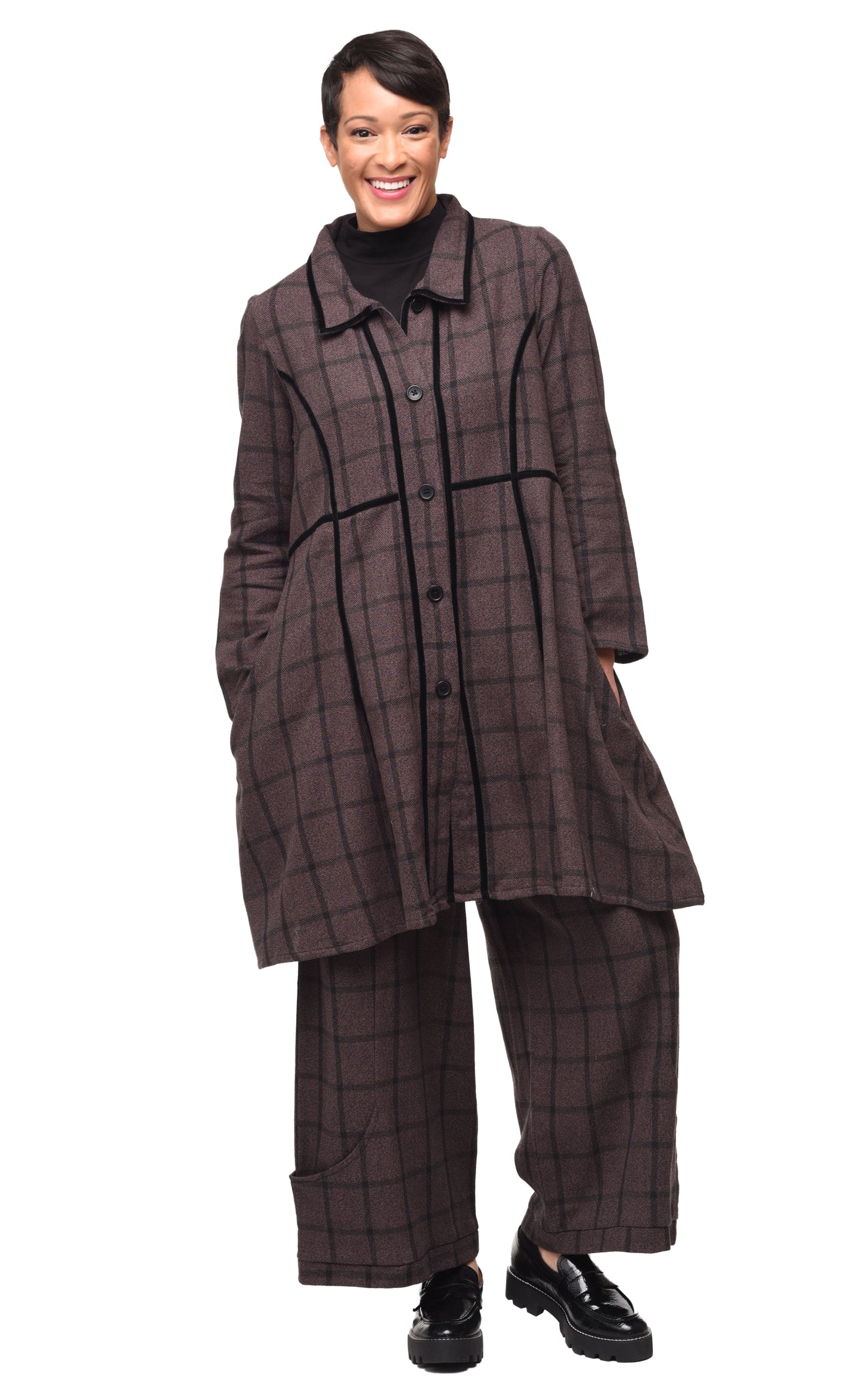 FINAL SALE CV1154 Fairleigh Jacket in Liverpool Boucle*