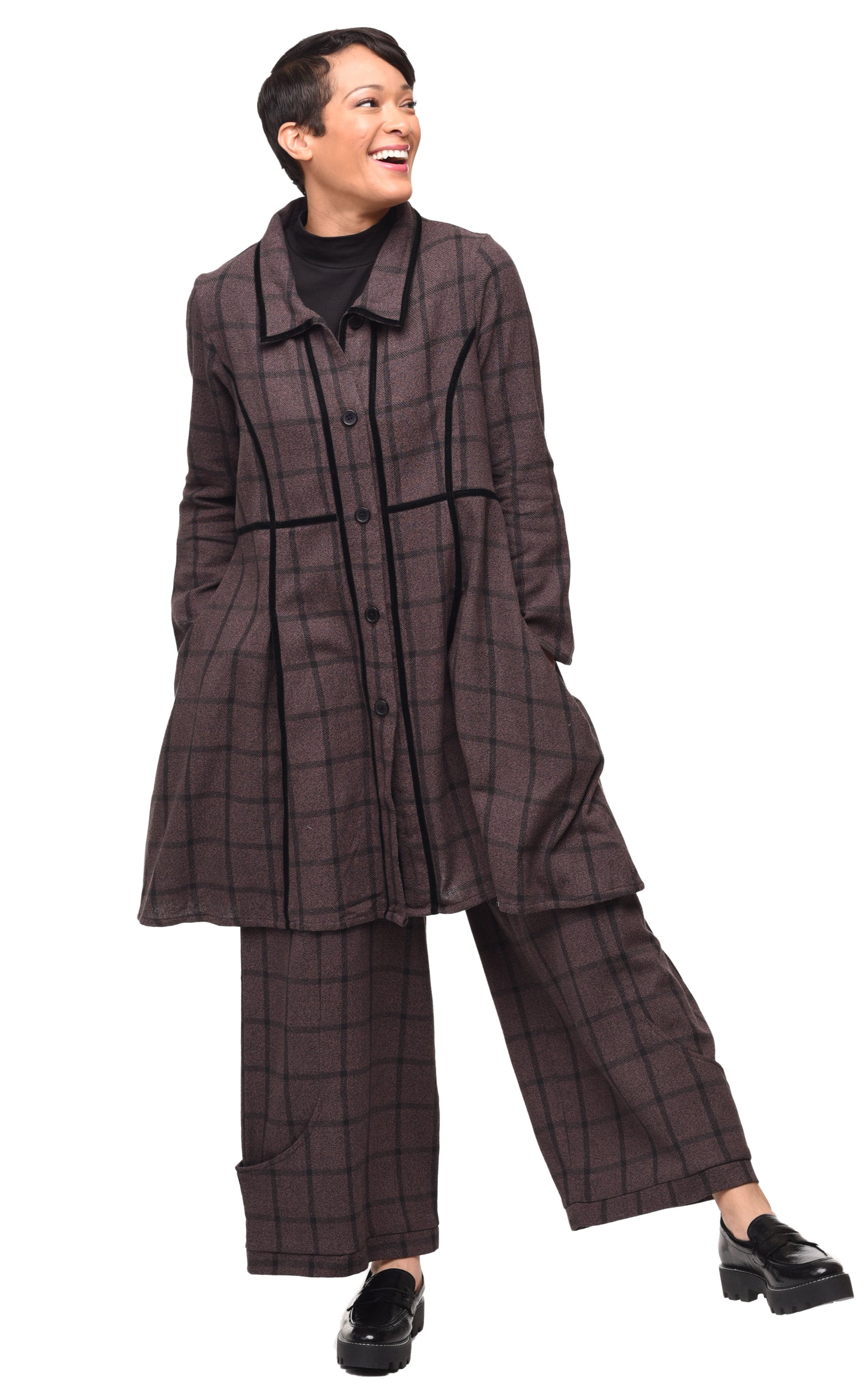 FINAL SALE CV1154 Fairleigh Jacket in Liverpool Boucle*