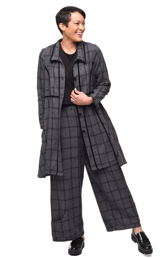 FINAL SALE CV1154 Fairleigh Jacket in Nottingham Boucle*