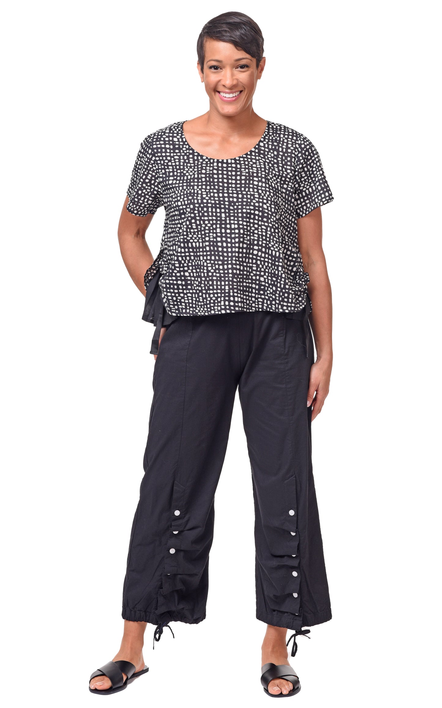 CV21 Scooter Pant in Black*