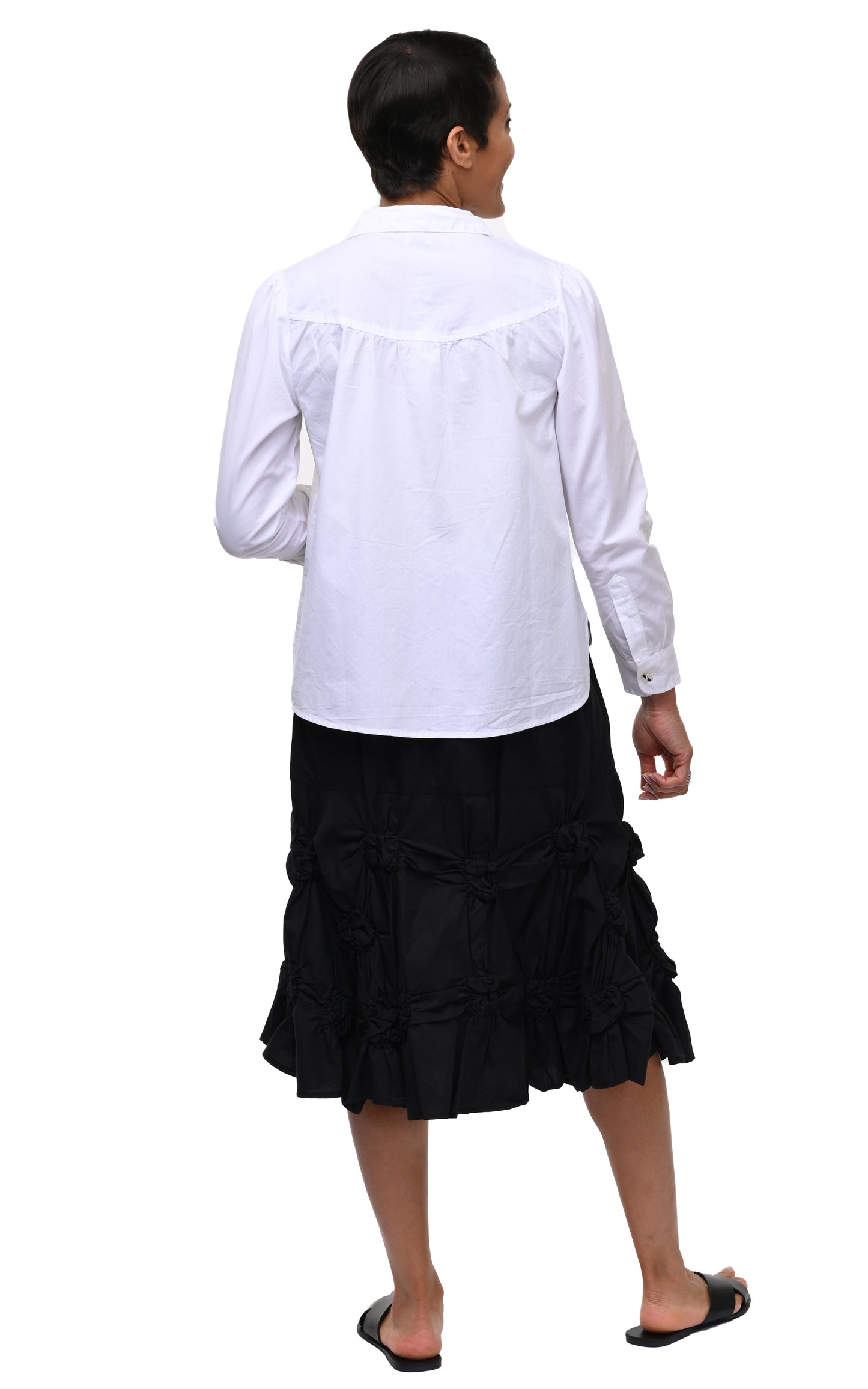 CV1192 Sadie Blouse in White***