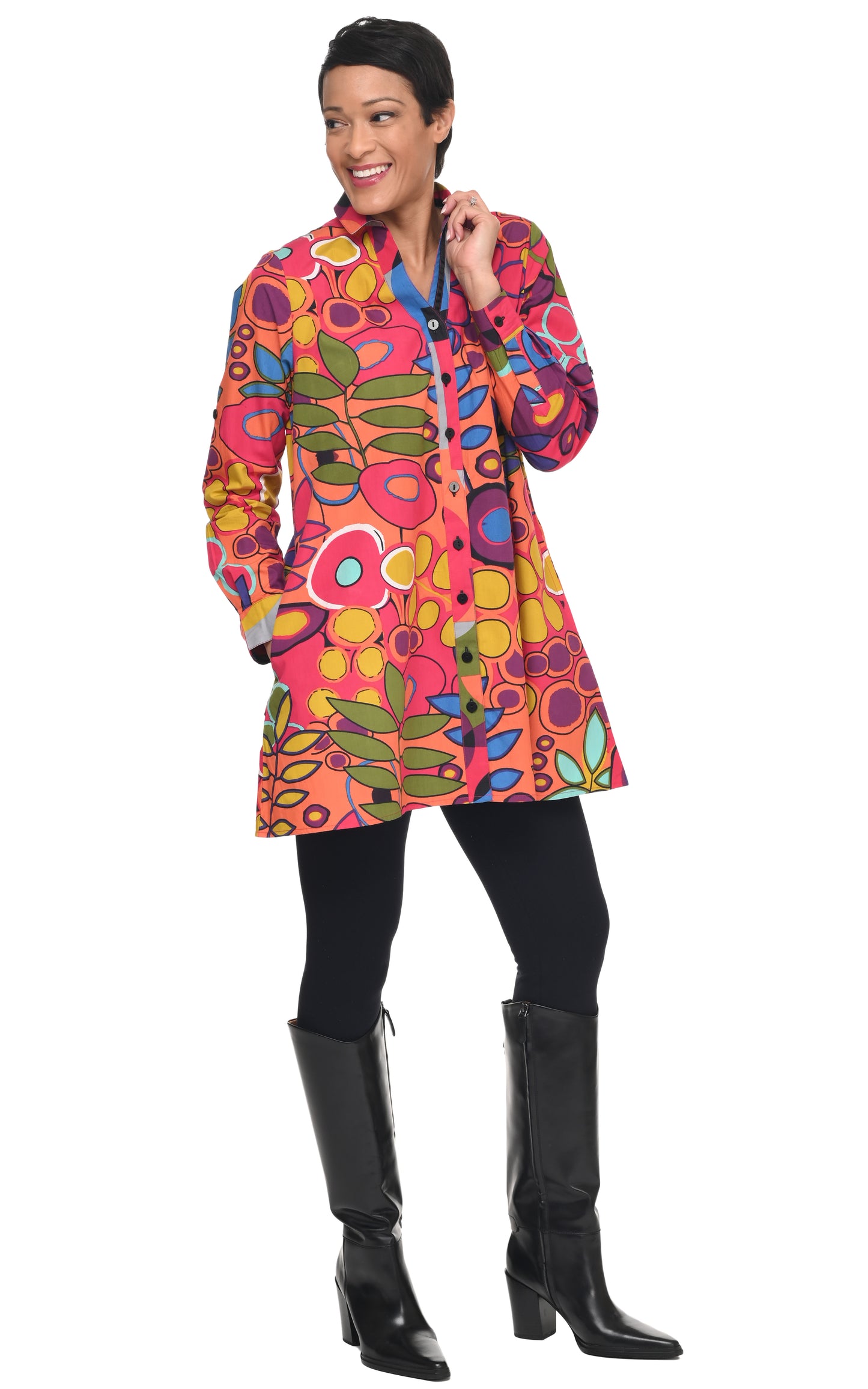 CV1218 Rachel Blouse in Galapagos*