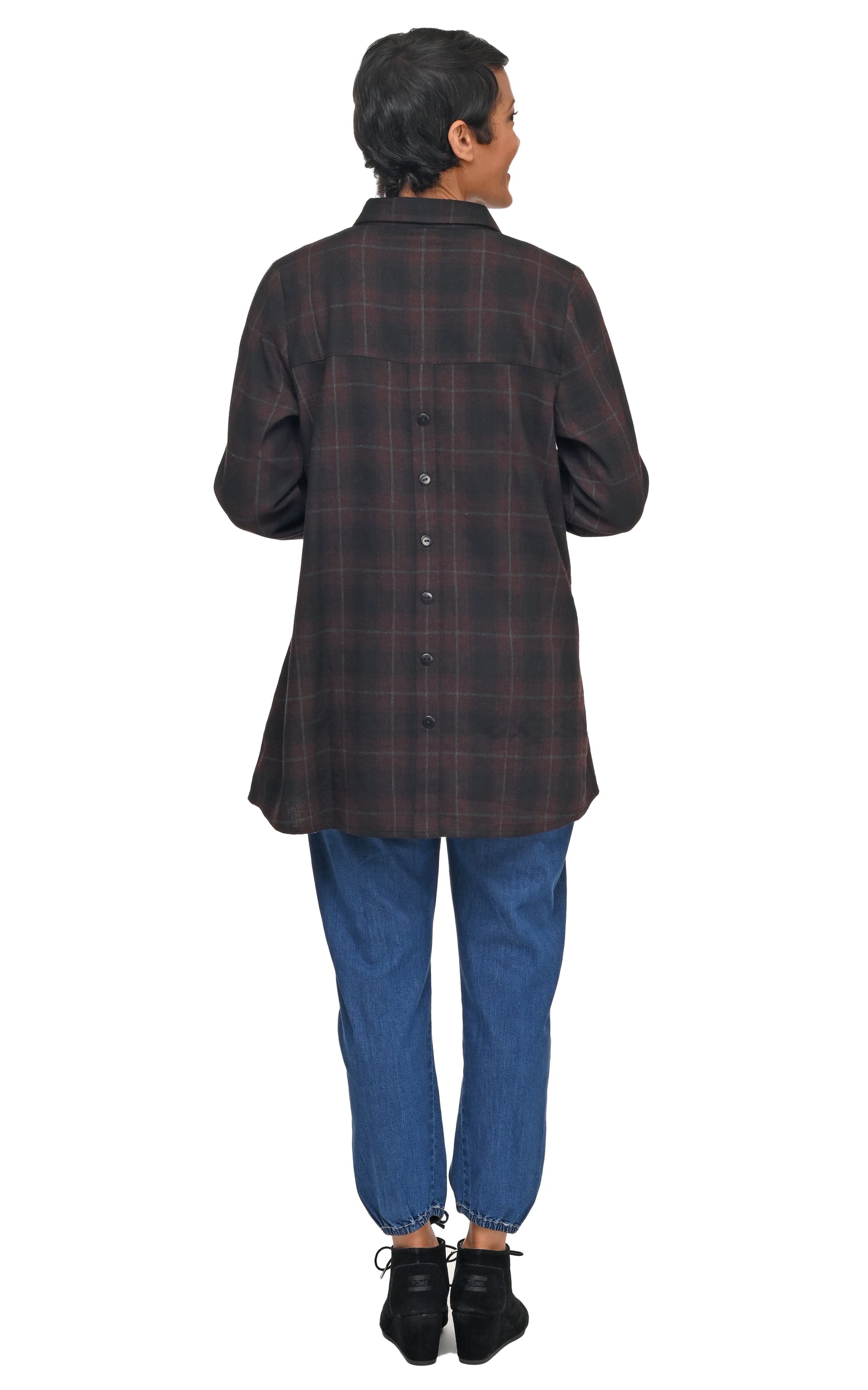 FINAL SALE CV133 Logan in Stockholm Flannel*