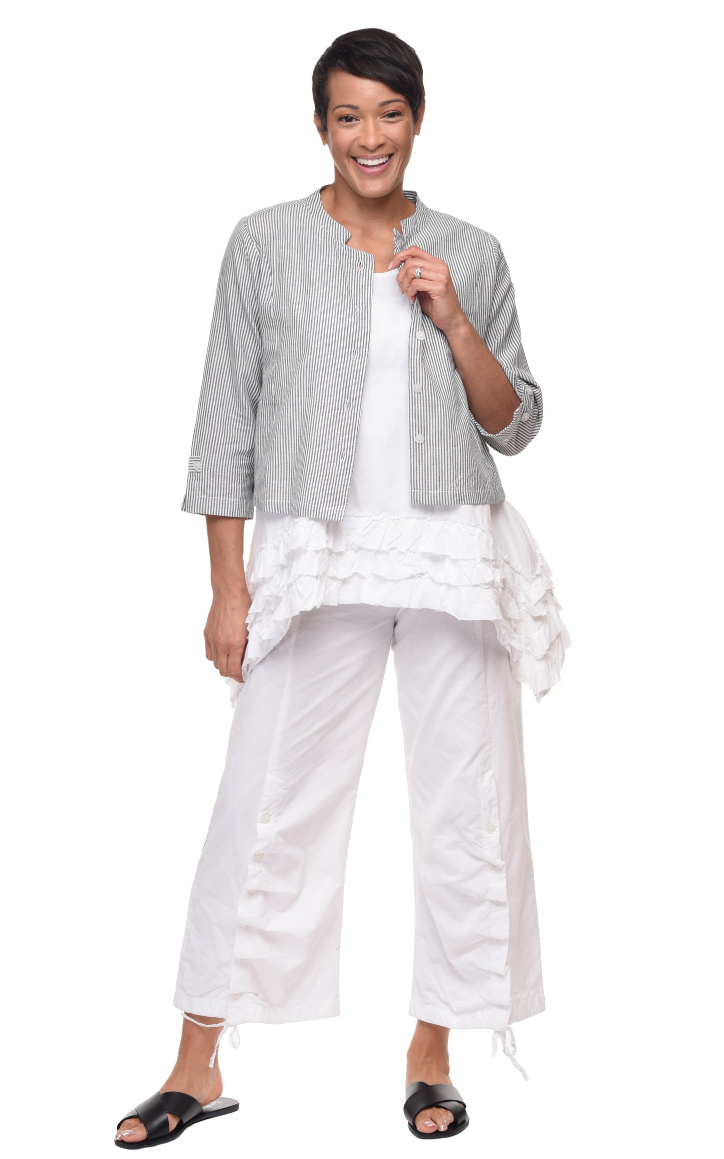 CV3 Lily Tank in White*