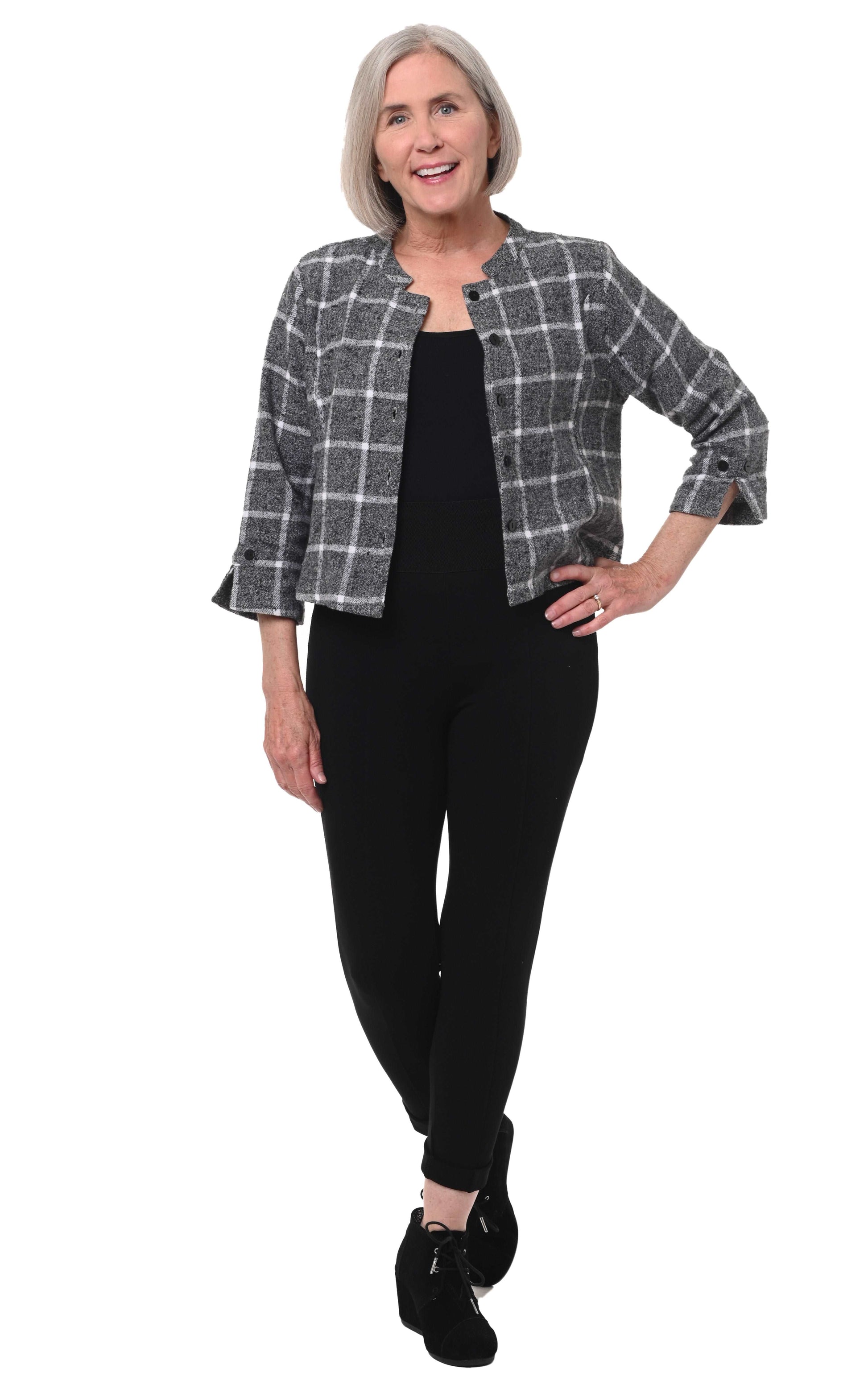 CV13 Dakota Jacket in Cambridge Flannel*