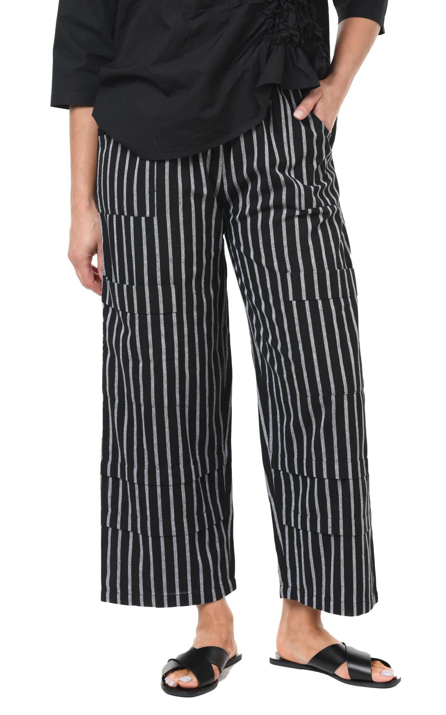 CV143 Metro Pant in Somerset Stripe