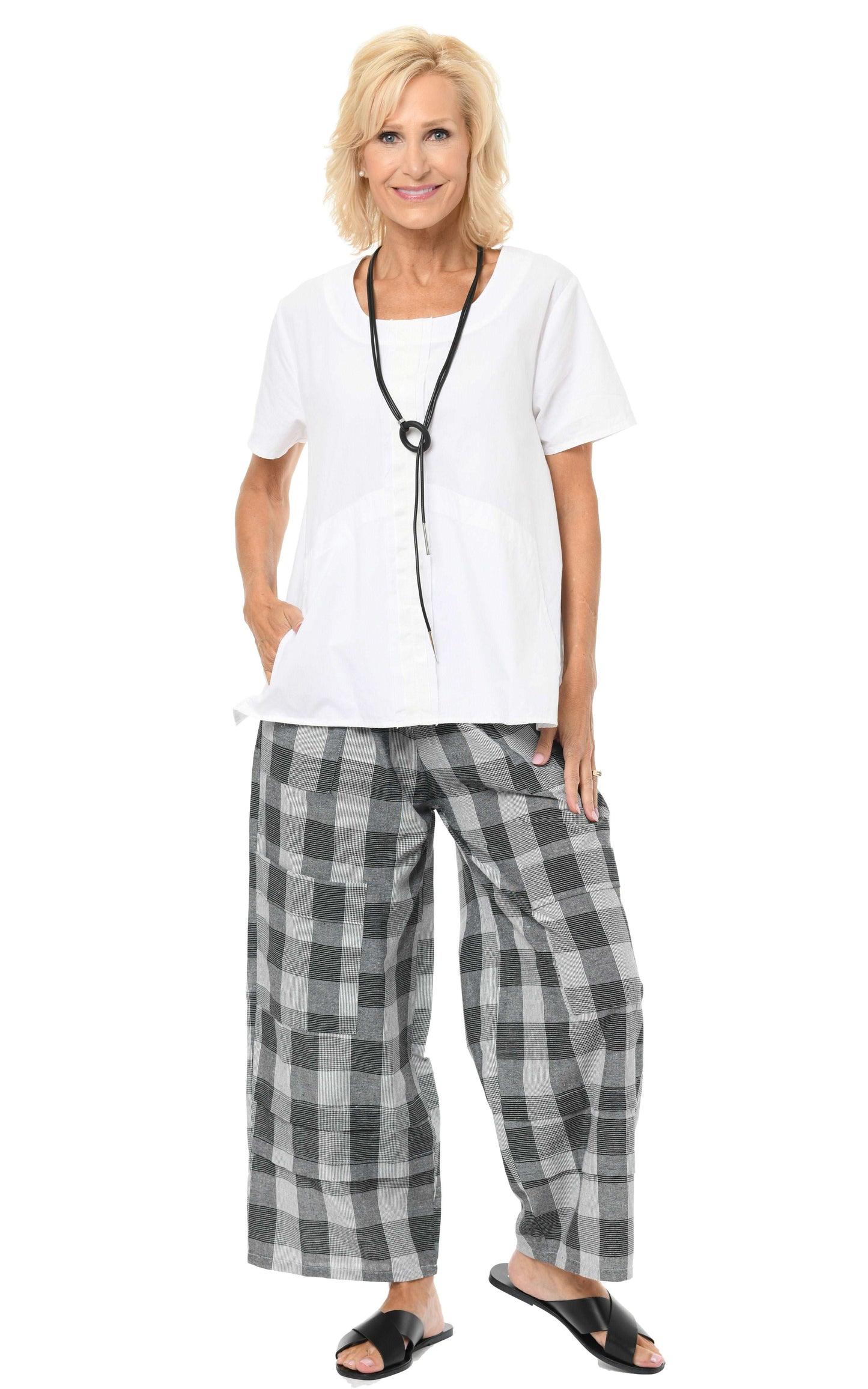 CV143 Metro Pant in Lexington Plaid*