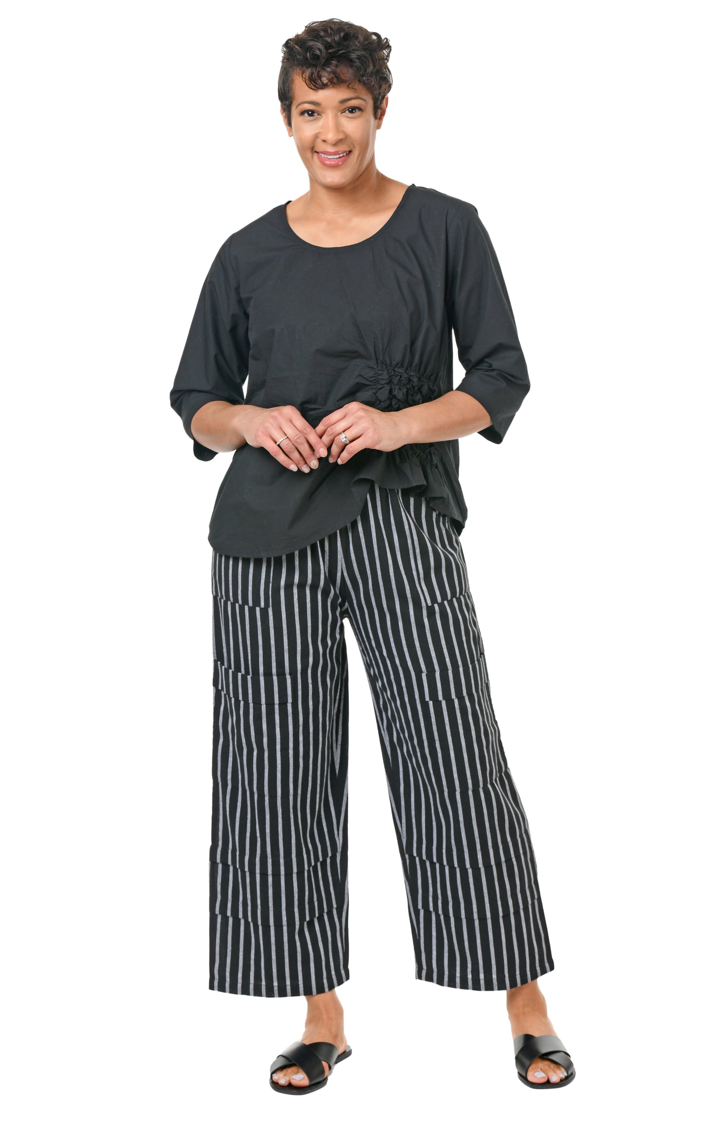 CV143 Metro Pant in Somerset Stripe