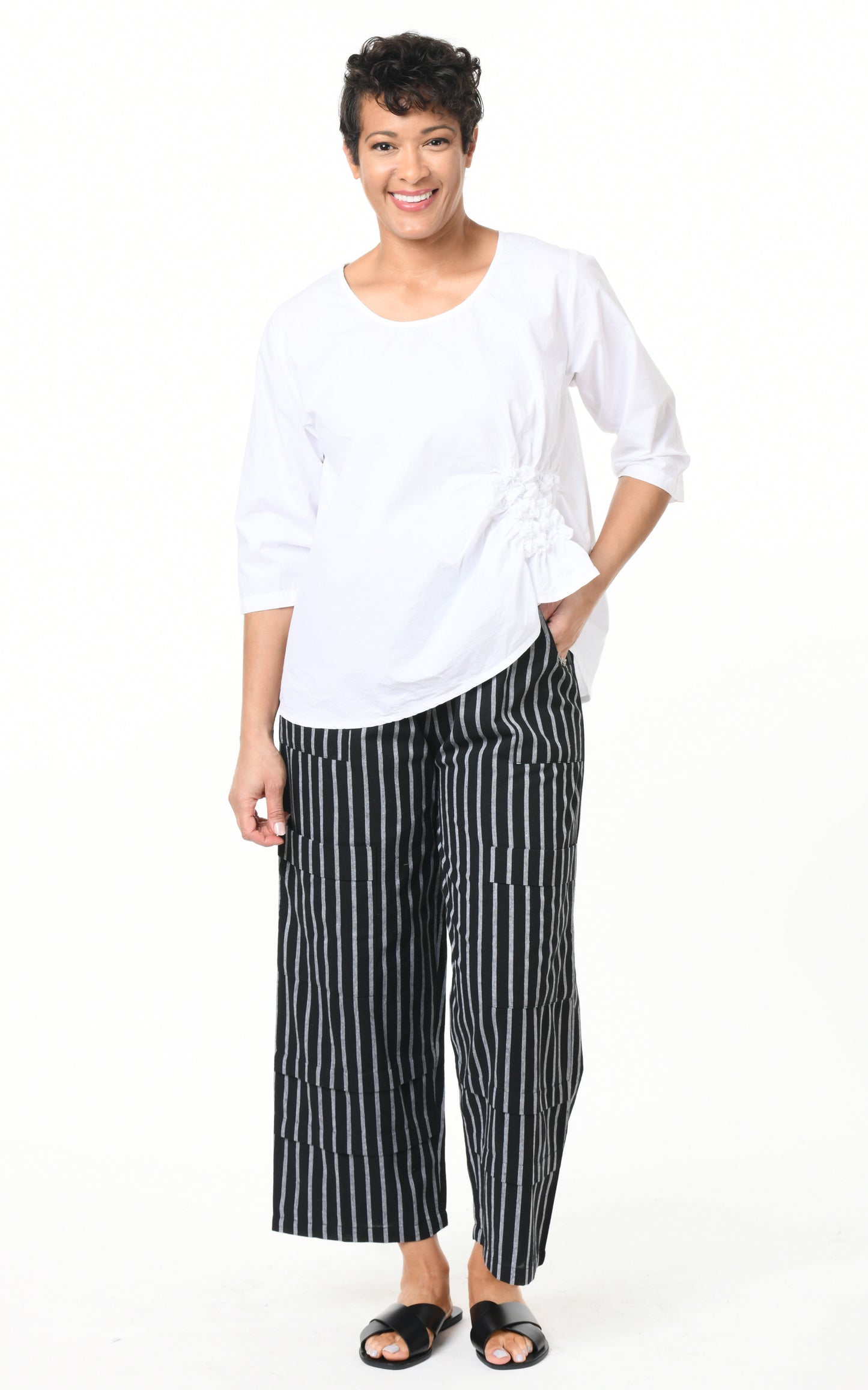 CV143 Metro Pant in Somerset Stripe