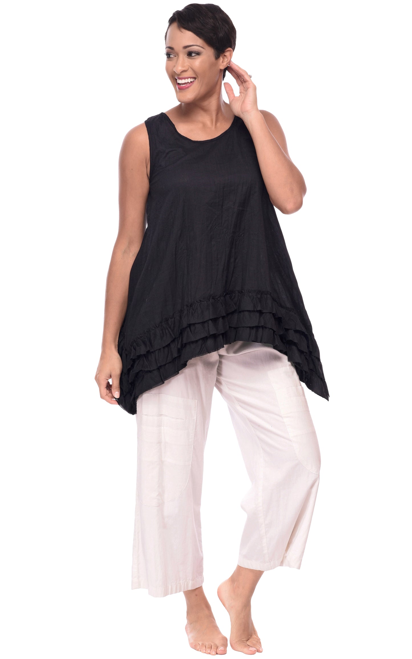 CV3 Lily Tank in Black*