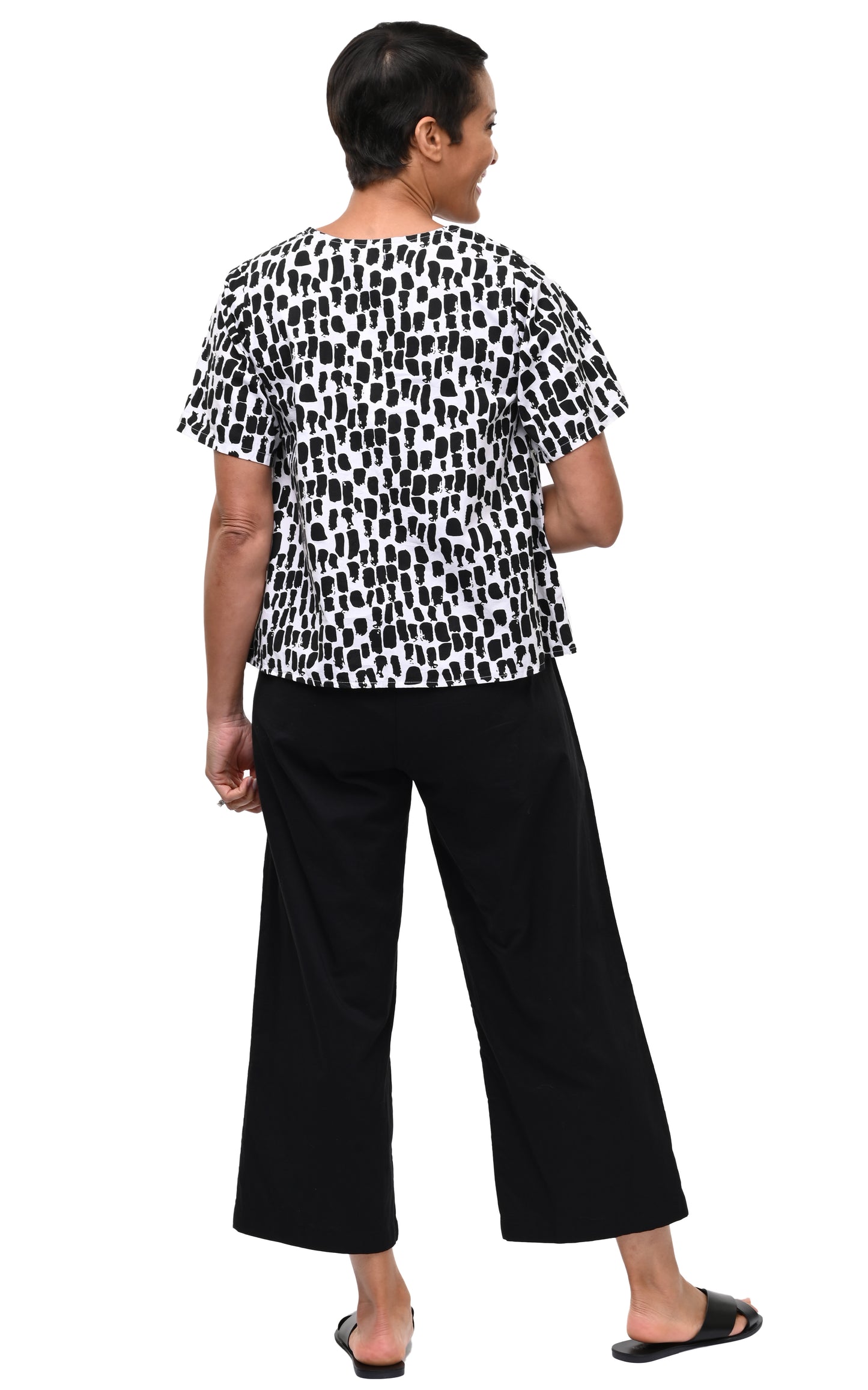 FINAL SALE CV404 Carmella Pullover Top in Meko*