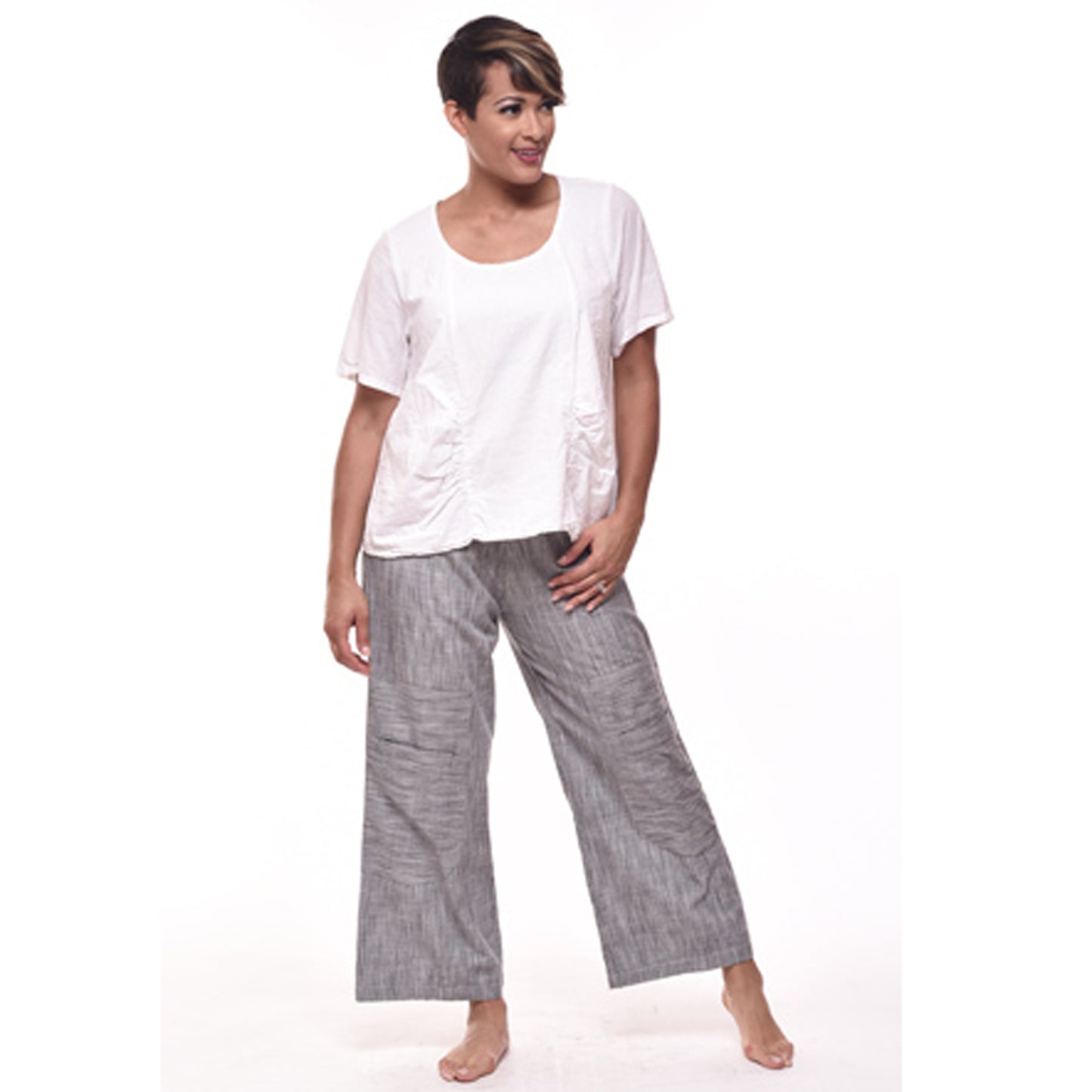 CV404 Carmella Pullover in White*
