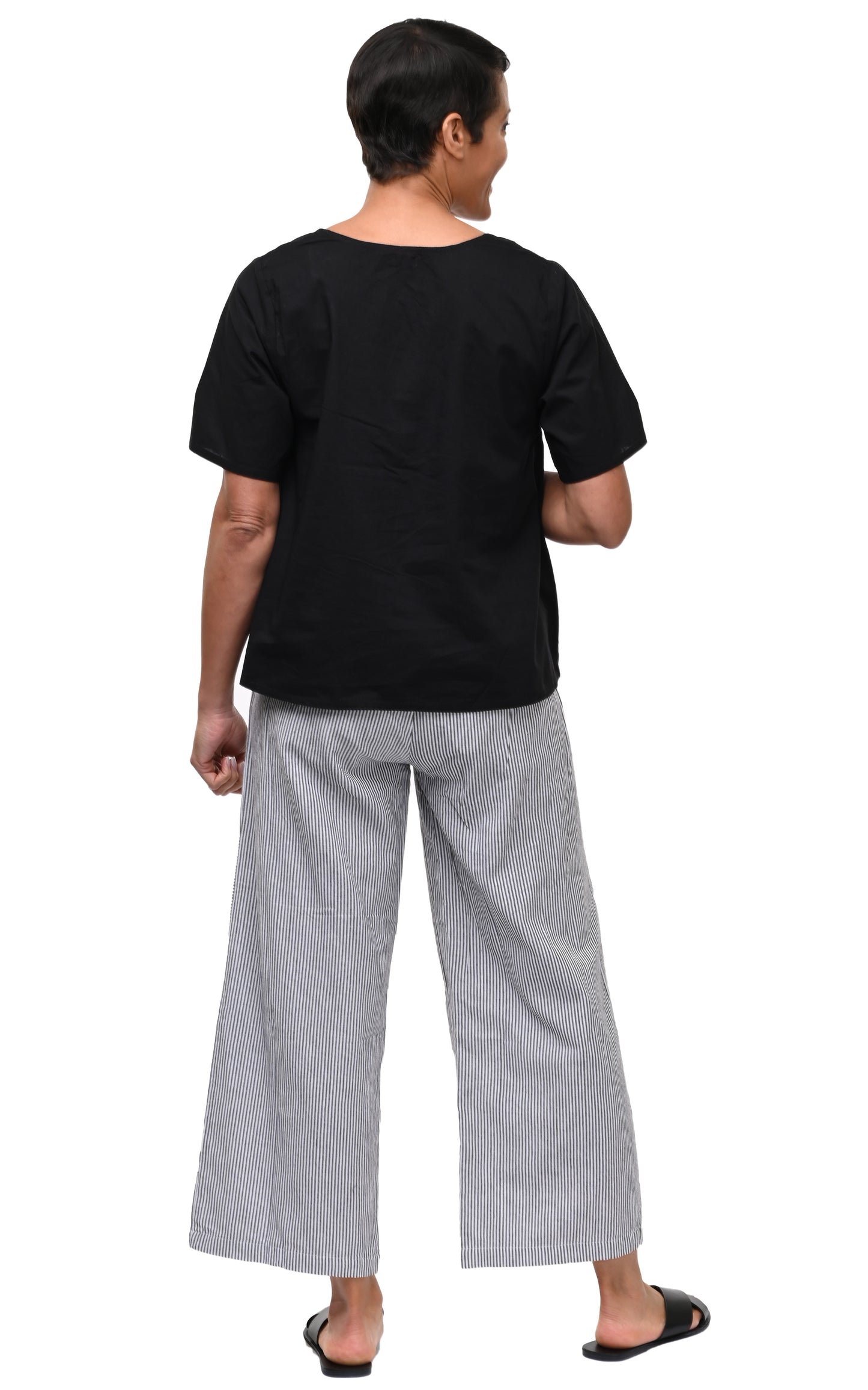 CV405 Big Pocket Pant in Ticking Stripe*