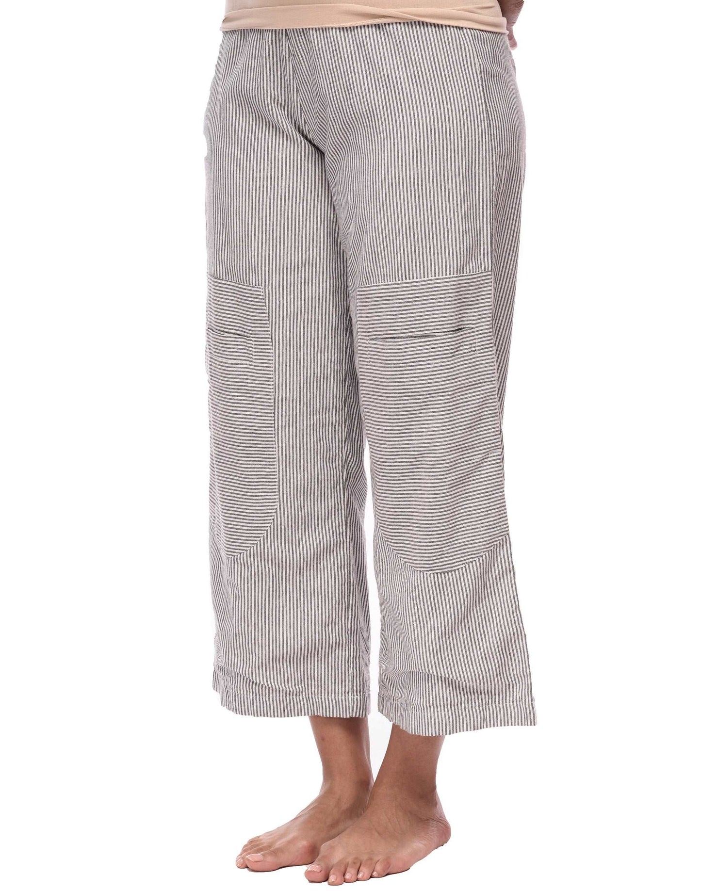 Big Pocket Pant in Ticking Stripe
