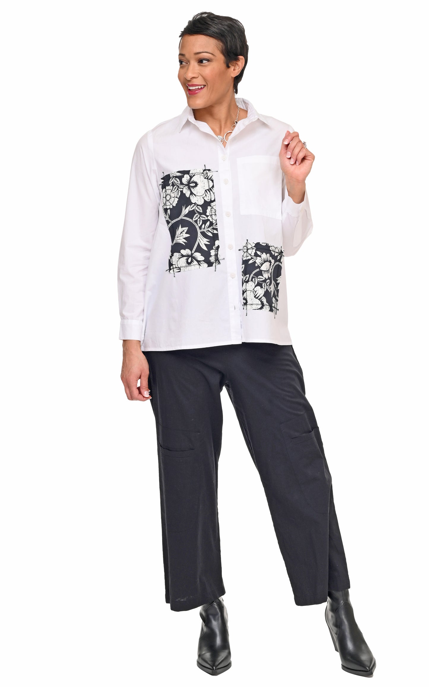 CV405 Big Pocket Pant in Black*