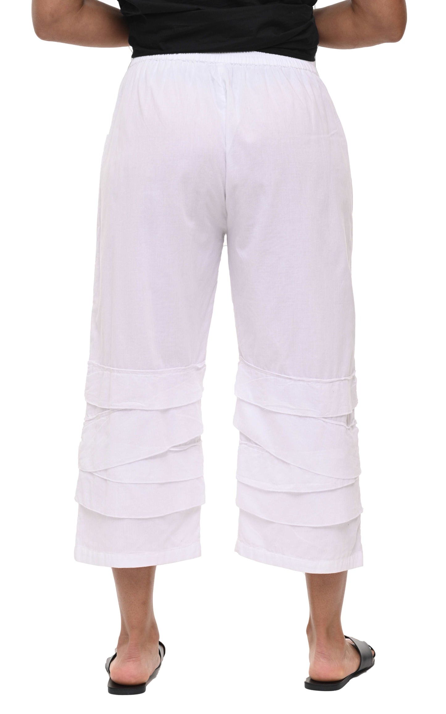 CV62 Coastal Bloomer Pant in White