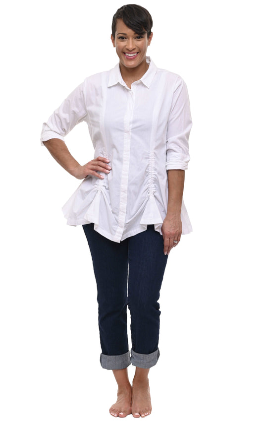 CV912 Tabitha Top in White