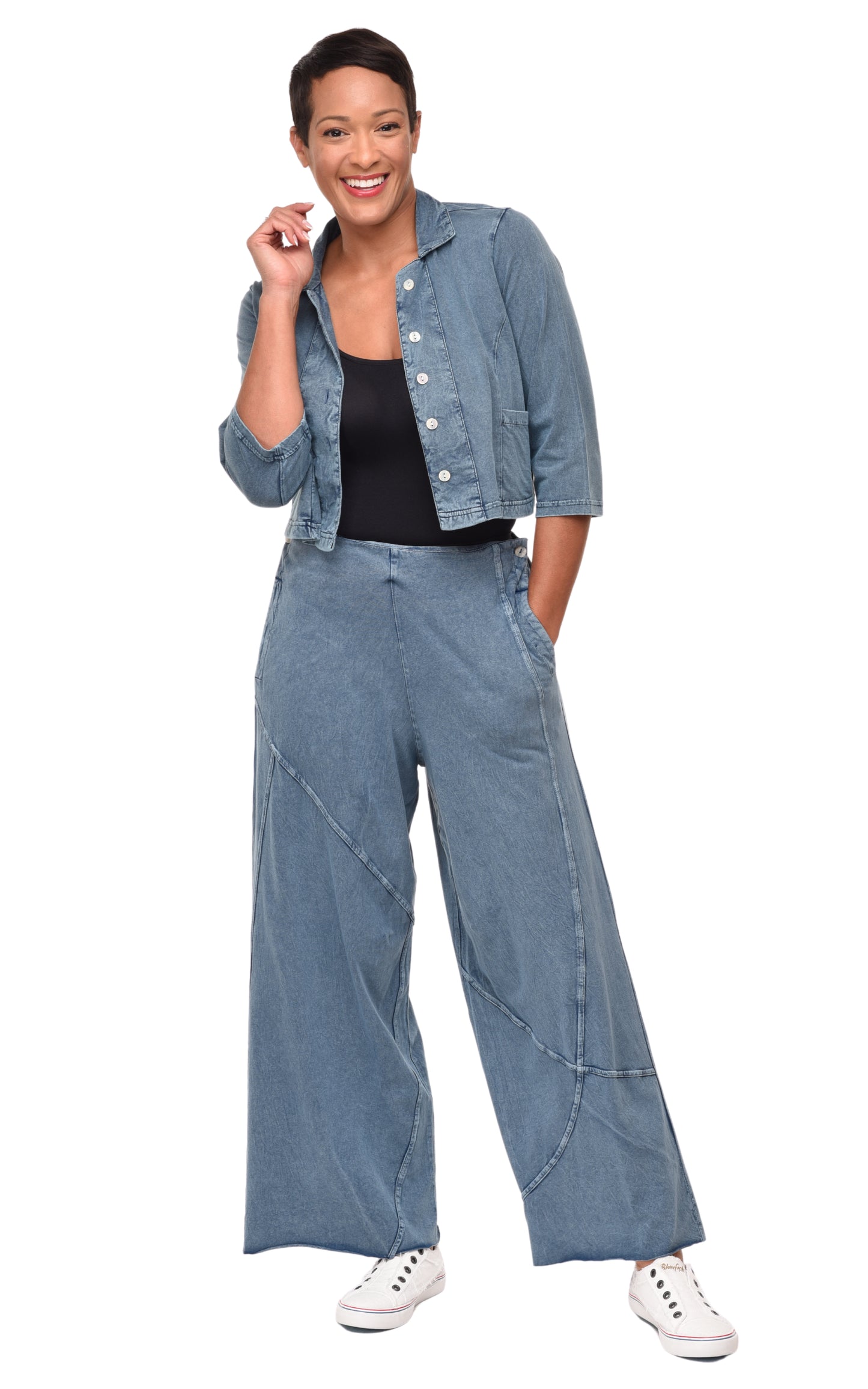 FINAL SALE L150 Della Pant in Denim*