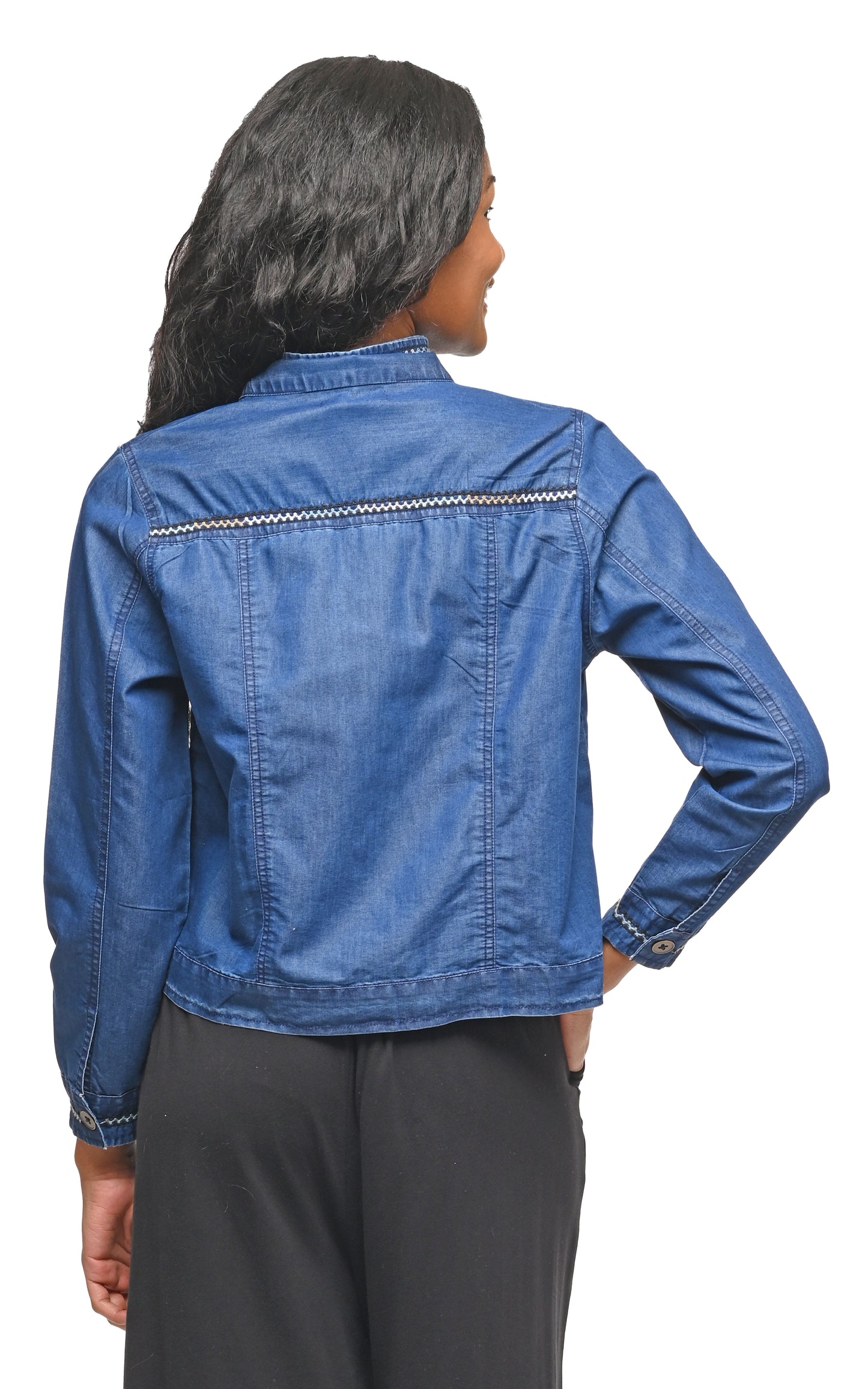FINAL SALE D507 Mattie Jacket in Denim*