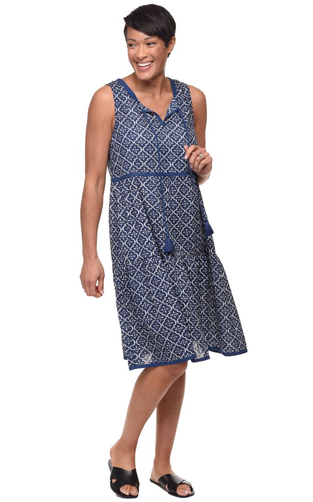 CV1165 Bowman Dress in Tile