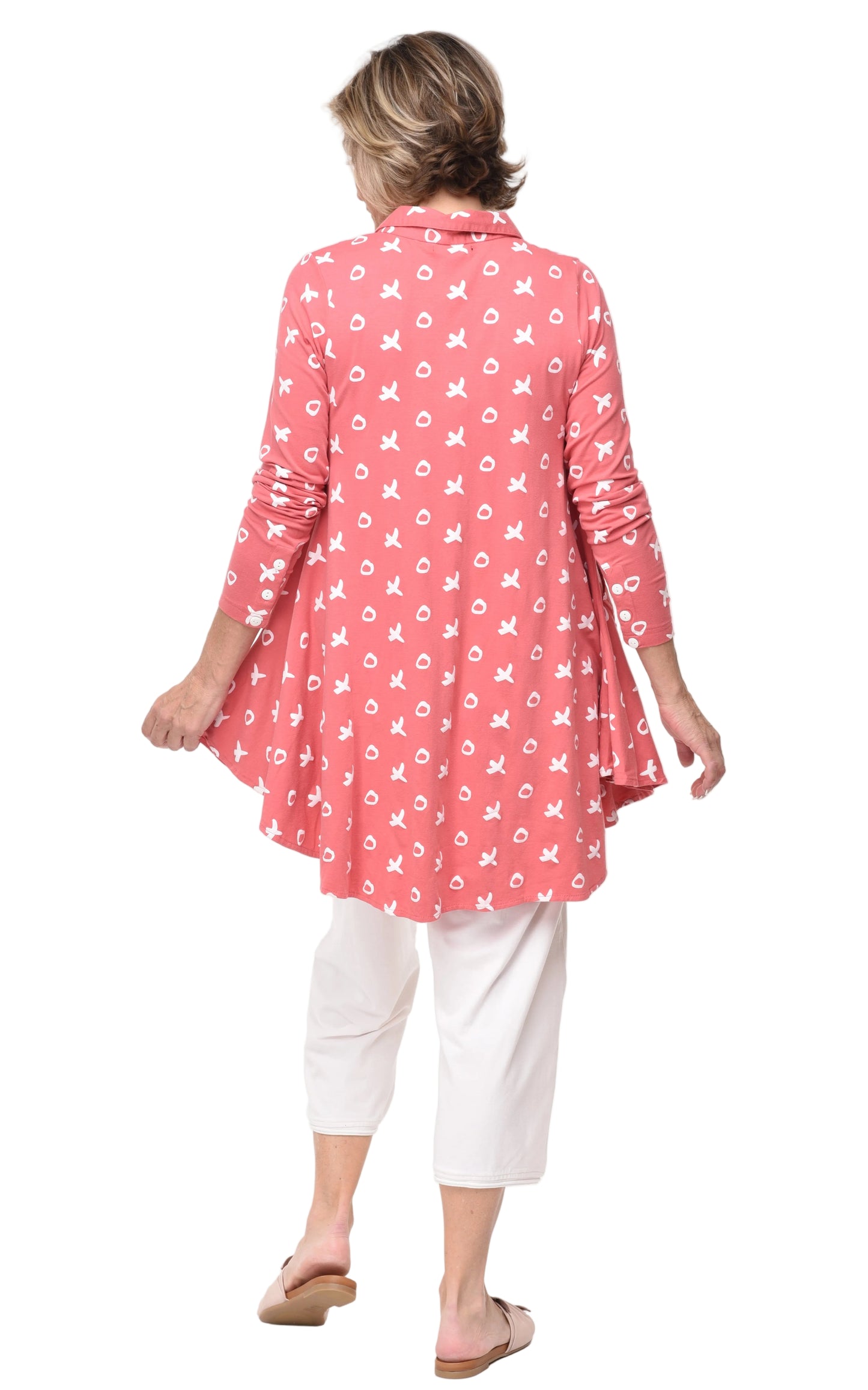 FINAL SALE SDM580 Lauryn Button Down in Paradise XO*