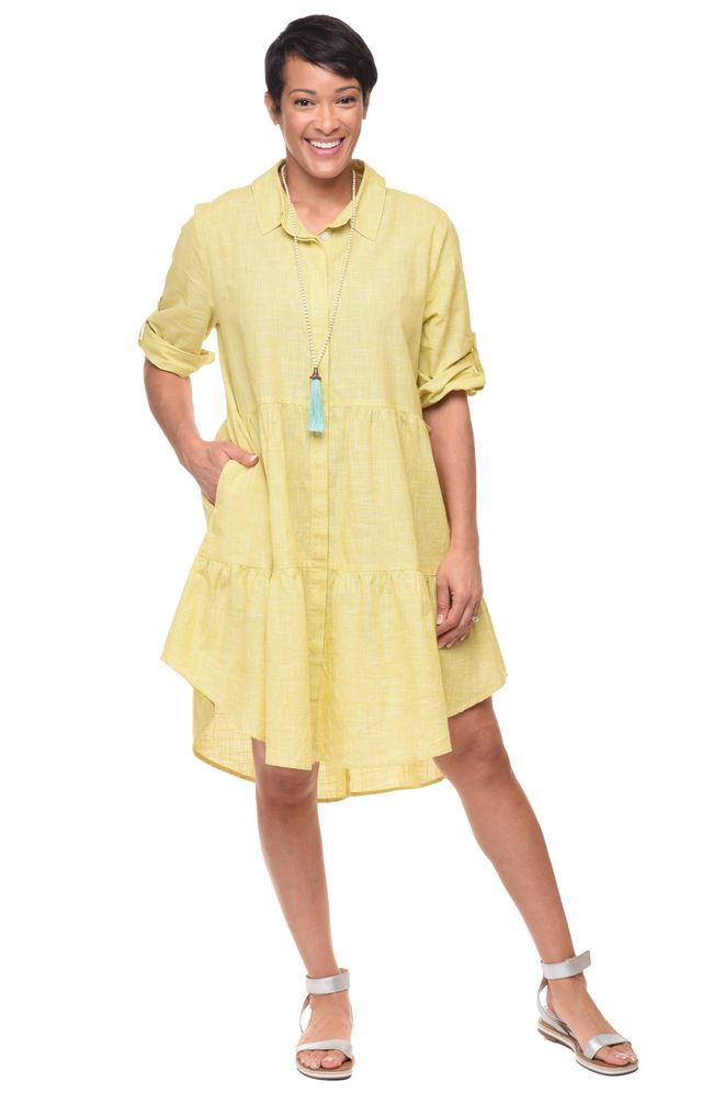 celine shirt dress Women's Shirt dress in cotton poplin | CELINE