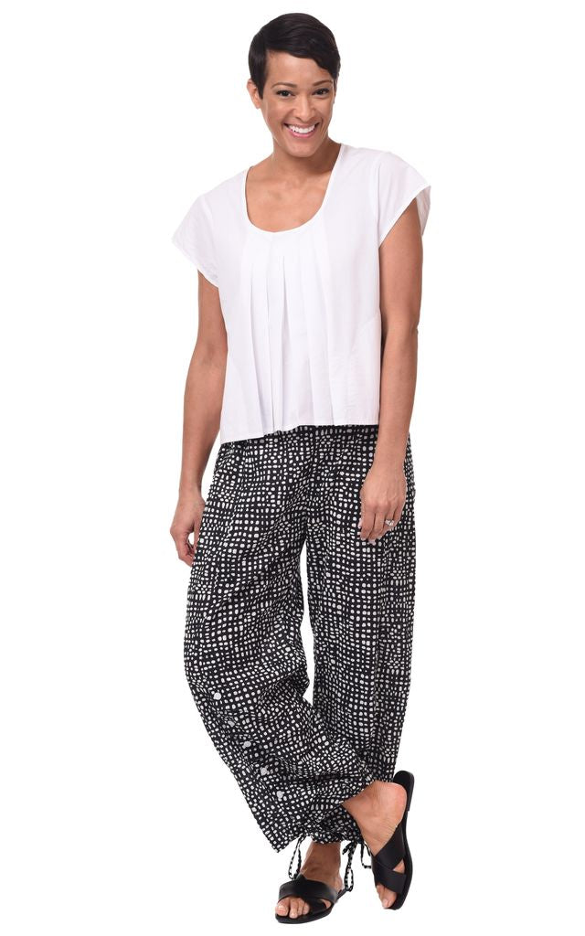 CV21 Scooter Pant in Black Dots