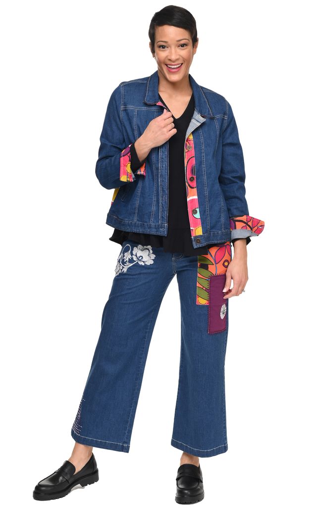 D517 Wylie Denim Pant with Galapagos*