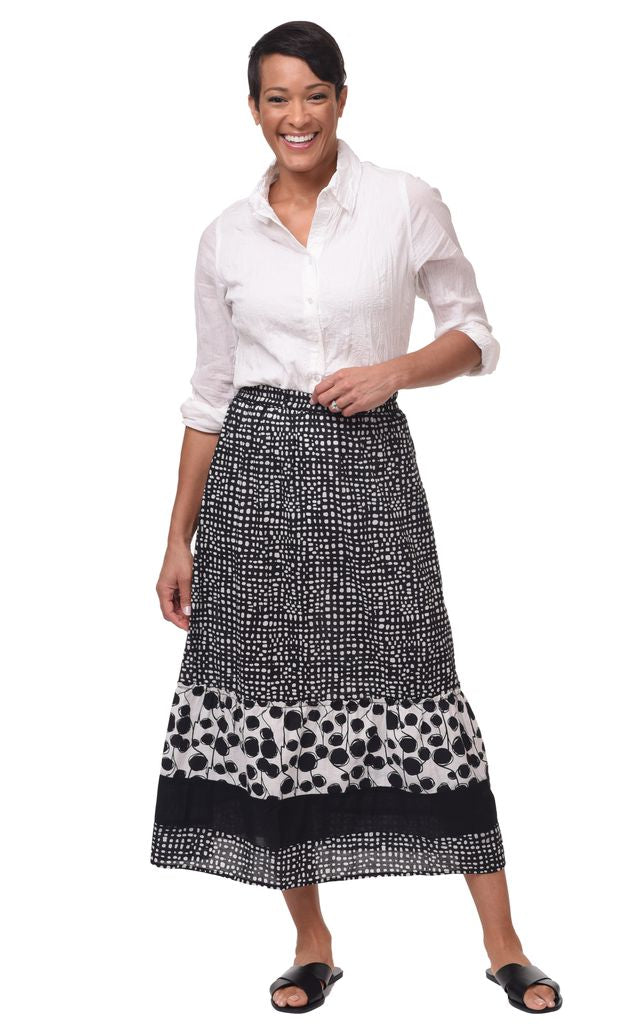 CV1087 Gretchen Button Down in White*
