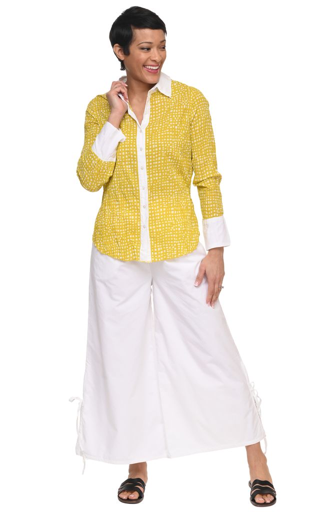 FINAL SALE CV497 Terrace Pant in White*