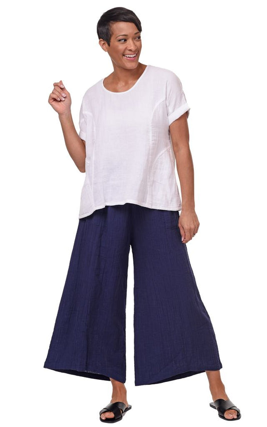 FINAL SALE VCG655 Destination Top in White*