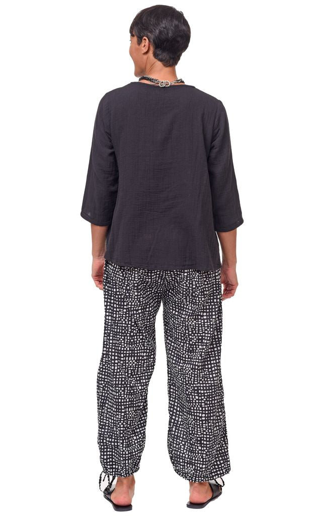 CV21 Scooter Pant in Black Dots