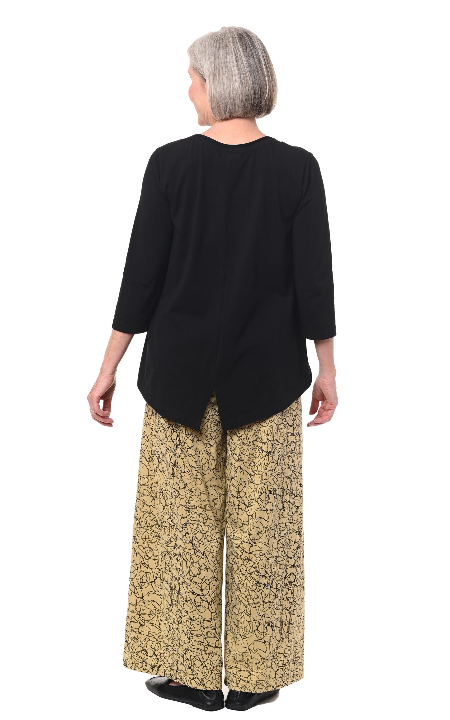 FINAL SALE L127 Ariella Pant in Hemp Squiggle*