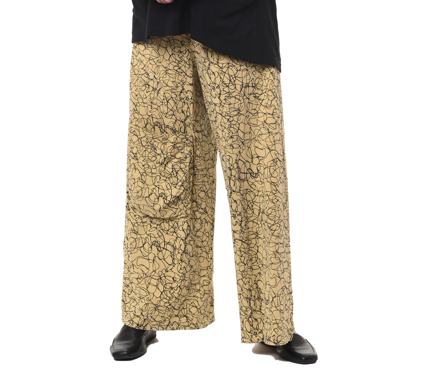 FINAL SALE L127 Ariella Pant in Hemp Squiggle*