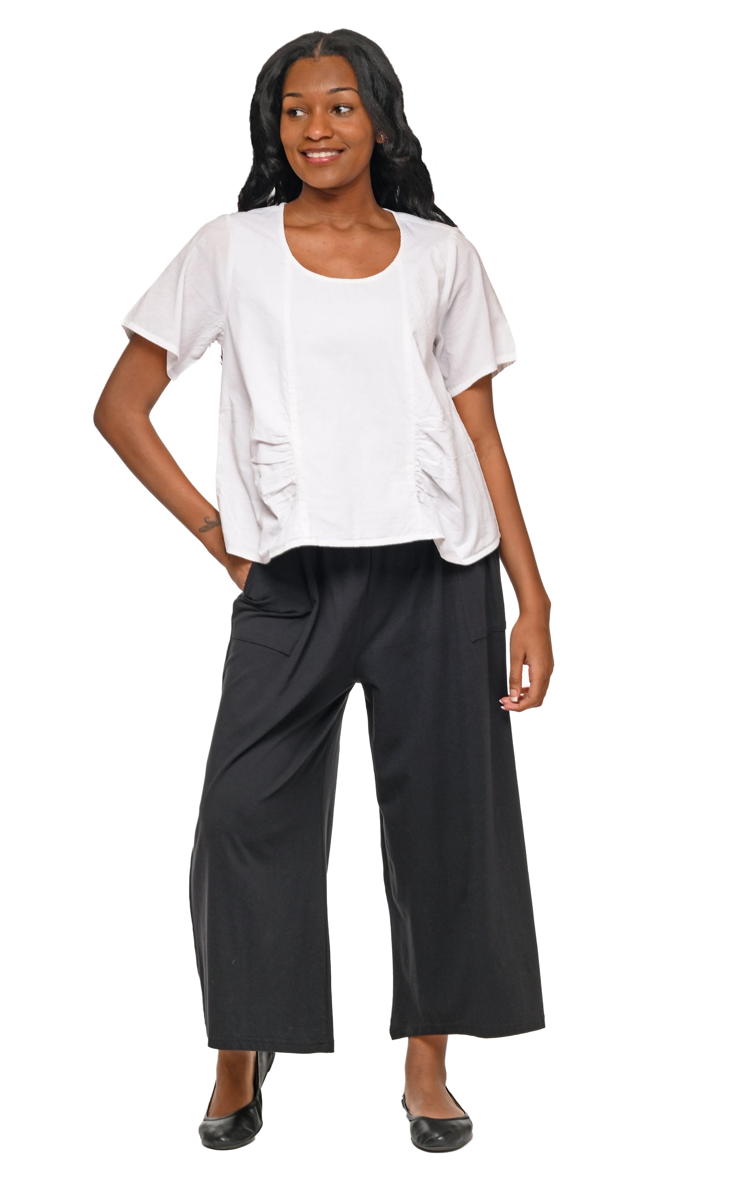 CV404 Carmella Pullover in White*