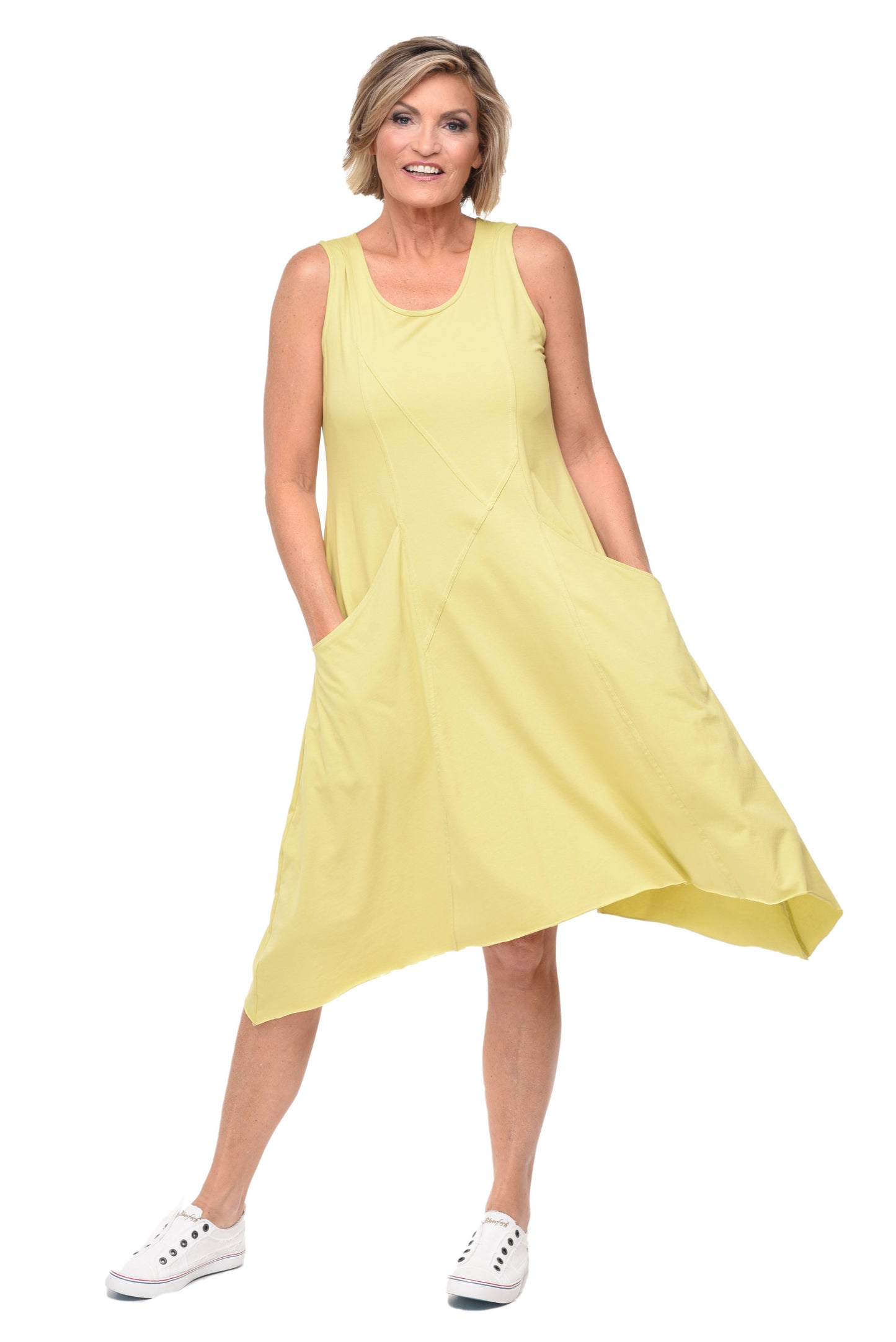 FINAL SALE L149 Emmy Dress in Lime*