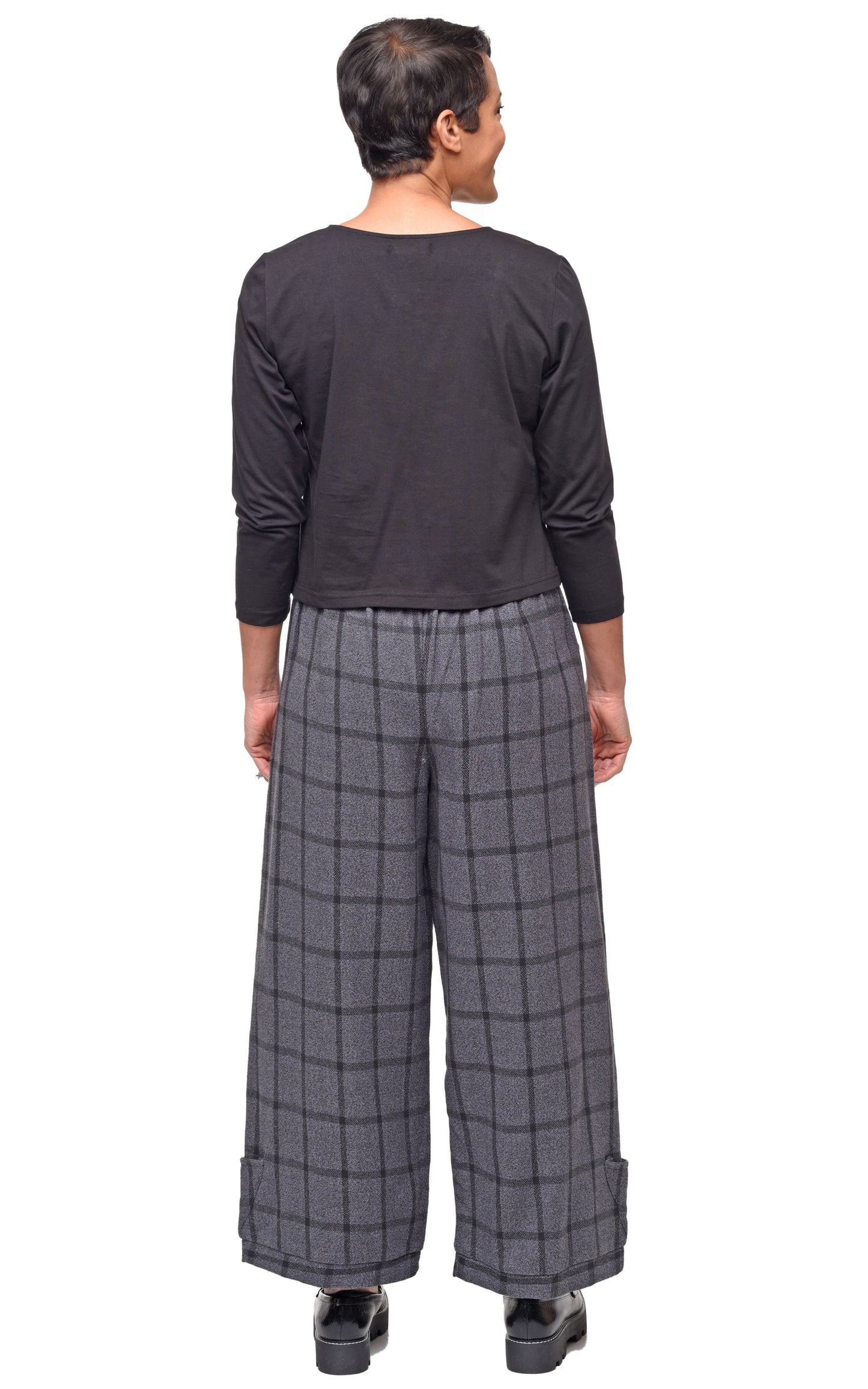 FINAL SALE CV1146 Kylian Pant in Nottingham Boucle*
