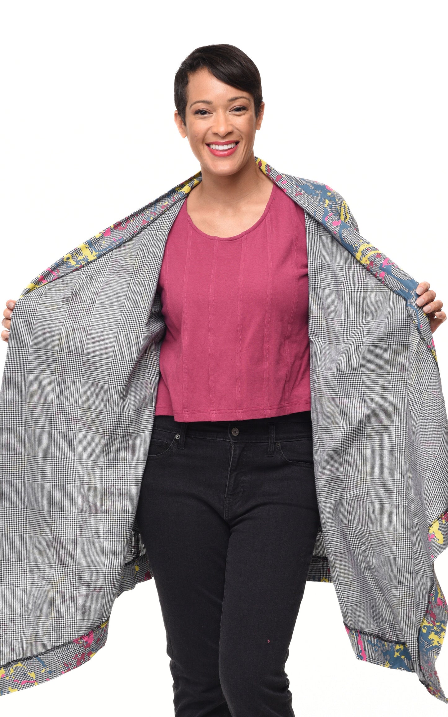 FINAL SALE L173 Wren Top in Plum*