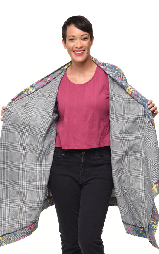 FINAL SALE L173 Wren Top in Plum*