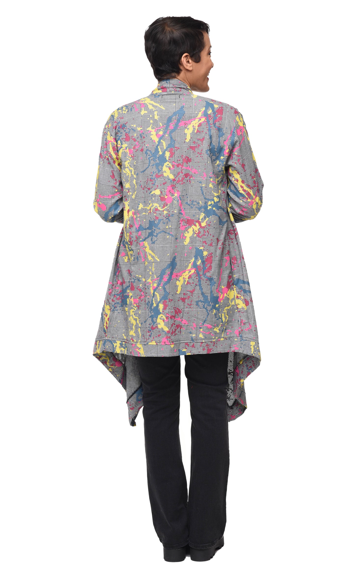 FINAL SALE SDC517 Cheyenne Cardigan in Graffiti Avalon*