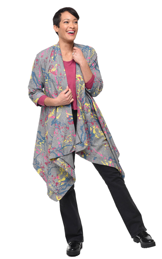FINAL SALE SDC517 Cheyenne Cardigan in Graffiti Avalon*