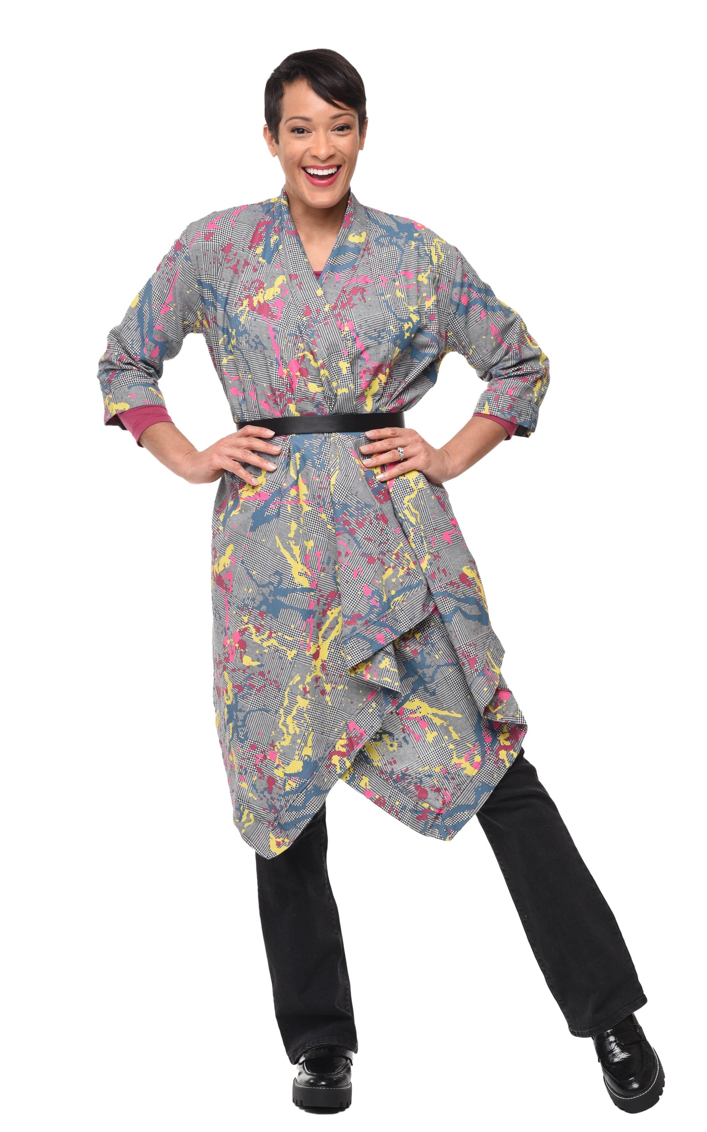 FINAL SALE SDC517 Cheyenne Cardigan in Graffiti Avalon*